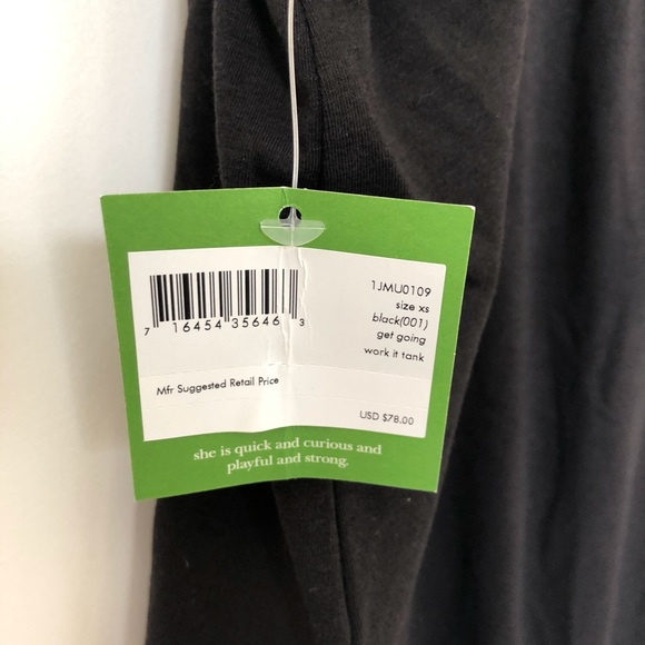 Kate Spade Work It Tank Size XS - Picture 4 of 4